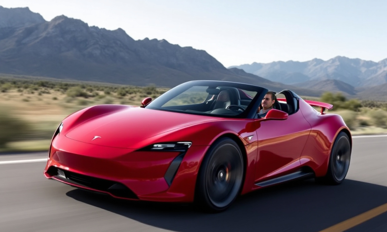 tesla roadster 2025